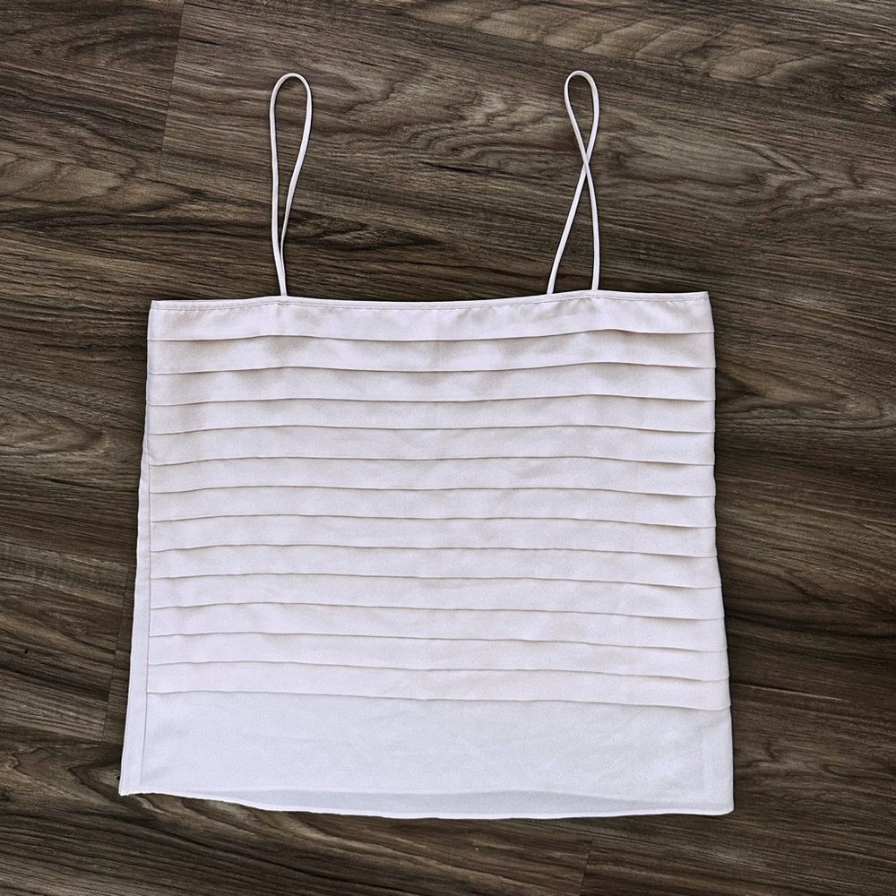 ▪️ CLUB MONACO ▪️ Tiered Camisole Top in Pink Pearl